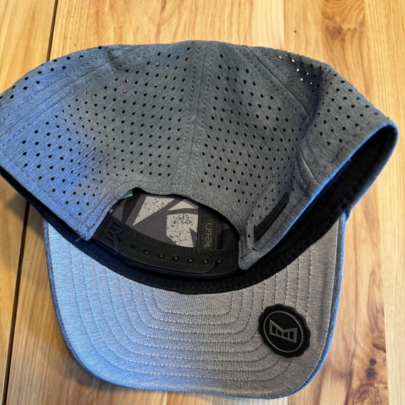 Melin A-Game Hydro Snapback Baseball Hat / Heather Light Blue - Picture 4 of 5